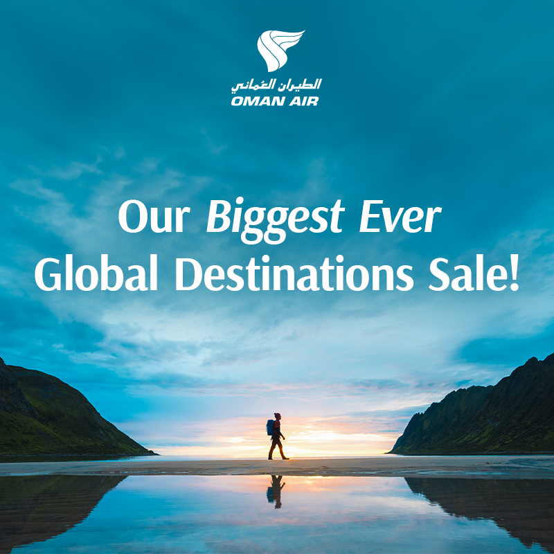 Oman Air’s Biggest Ever Global Sale Offers Up To 25% Off Business and ...